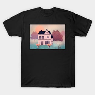 Old house in the sunset T-Shirt